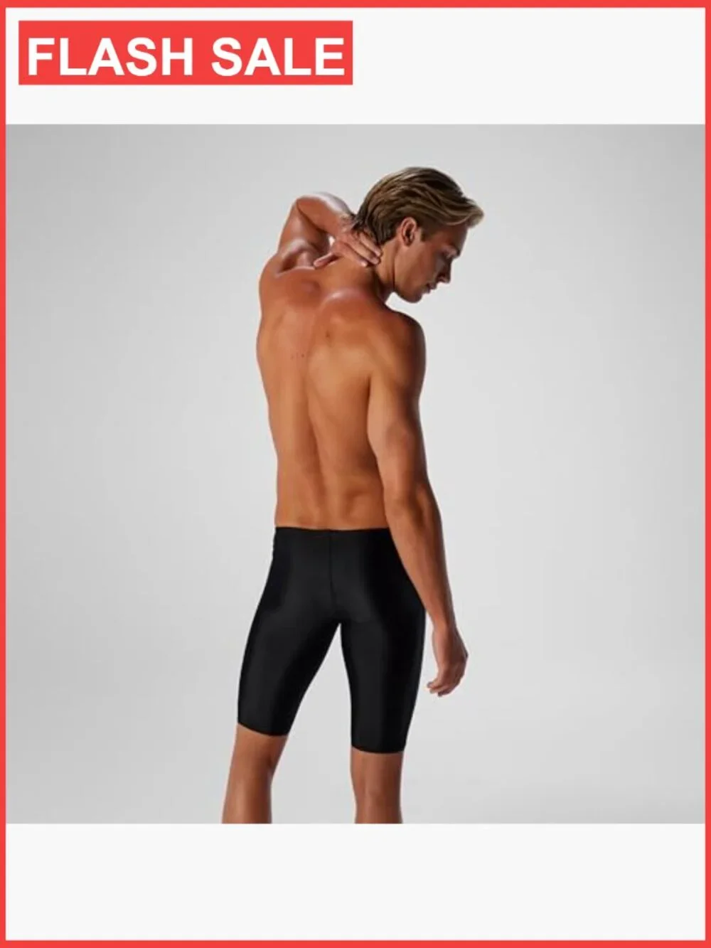 Men's Swim Jammer ProLT Solid Drawcord Waist Eco Fabric
